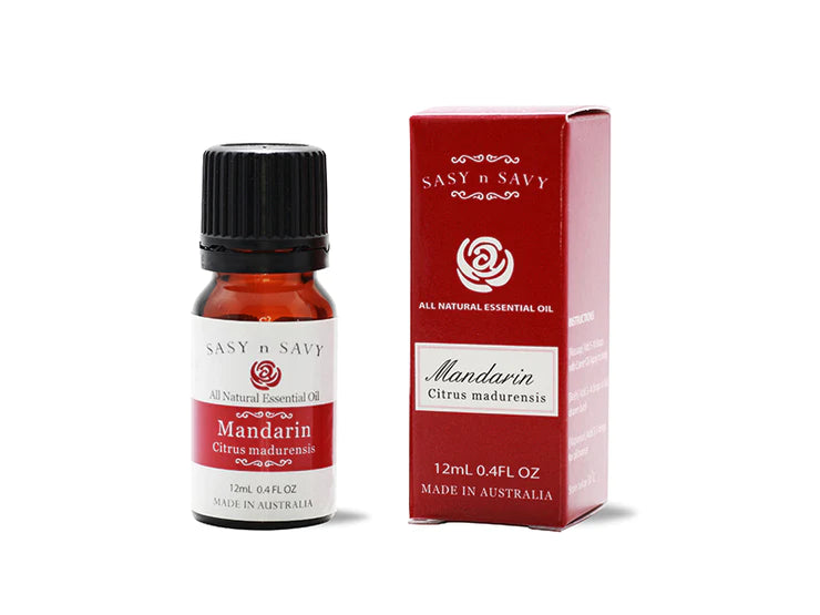 Sasy N Savy Pure Essential Oil Mandarin Citrus 12ml