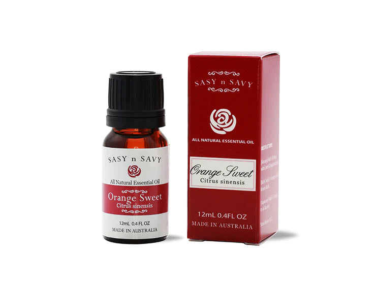 Sasy N Savy Pure Essential Oil Orange Sweet 12ml