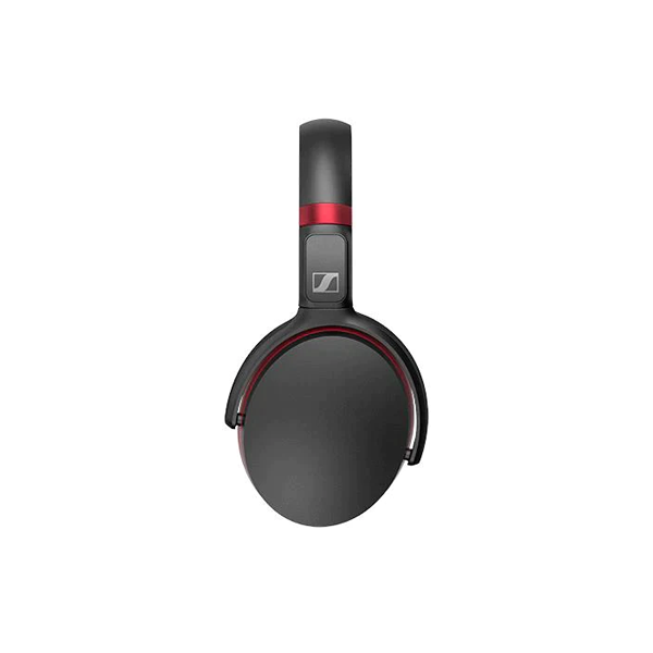 Sennheiser HD 458BT Over-Ear Wireless Noise Cancelling Headphones (Black/Red)