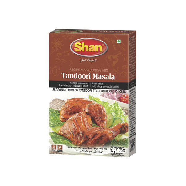 Shan Tandoori Recipe And Masala Mix | 50g x 2 Pack