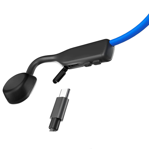Shokz OpenMove Wireless Open-Ear Headphones (Blue)