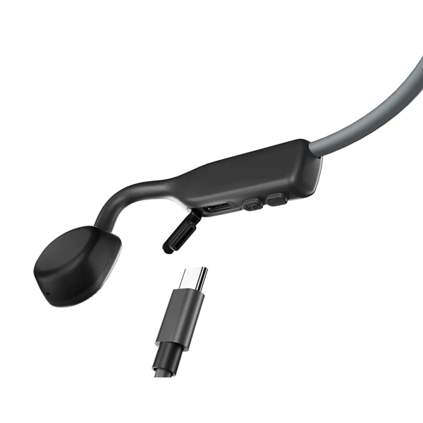 Shokz OpenMove Wireless Open-Ear Headphones (Grey)