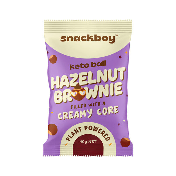 Snackboy Keto Ball Keto Ball Hazelnut Brownie | 40g