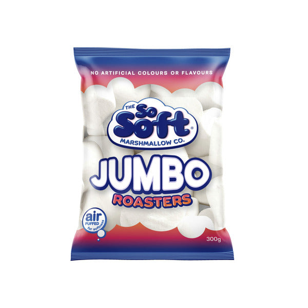 So Soft Marshmallow Co Marshmallows Jumbo Roaster 300g Shop & Dispatch