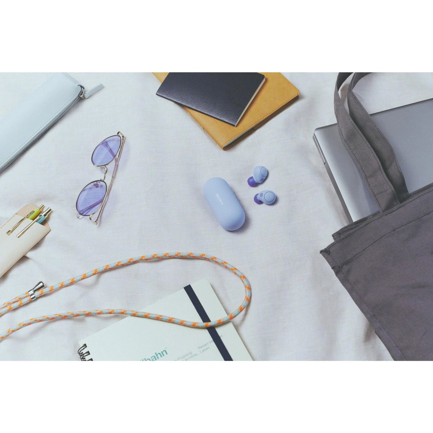 Sony WF-C700N Truly Wireless Noise Cancelling In-Ear Headphones (Lavender)