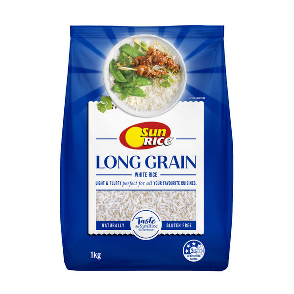 Sunrice Long Grain Premium White Rice | 1kg