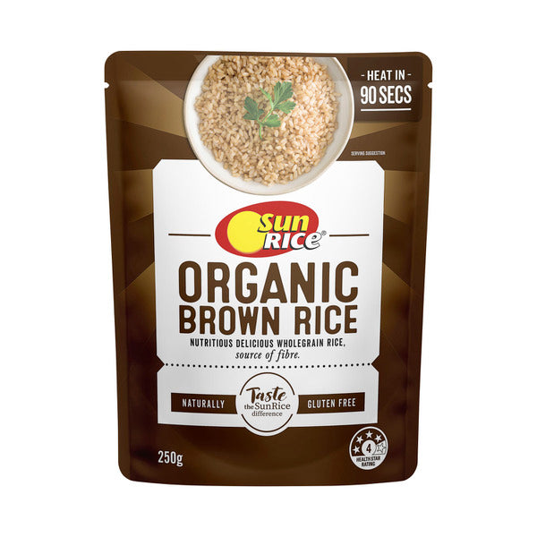 Sunrice Organic Brown Rice | 250g