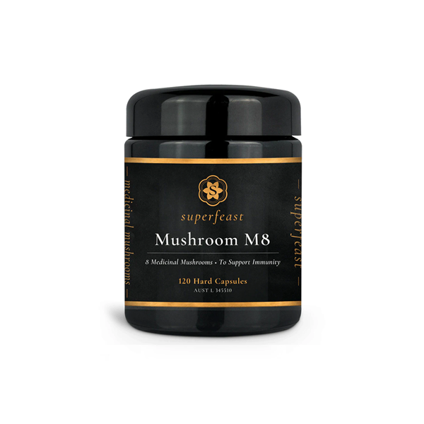 Superfeast Mushroom M8 120 Capsules