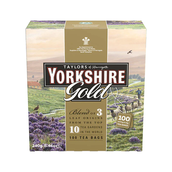 Taylors Of Harrogate Yorkshire Gold Tea Bags | 100 pack