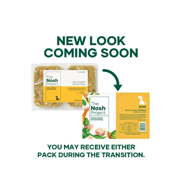 The Nosh Project Chicken Bowl Adult Dog Meal 500gx7