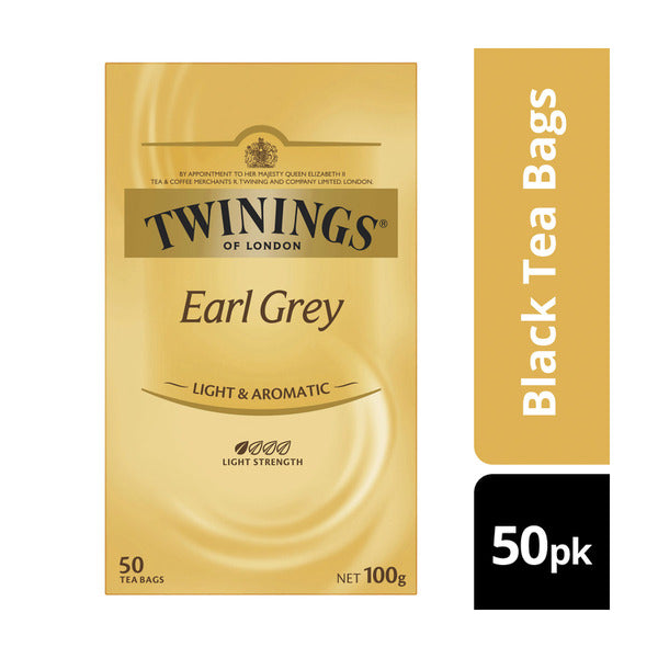 Twinings Earl Grey Tea Bags 50 pack | 100g