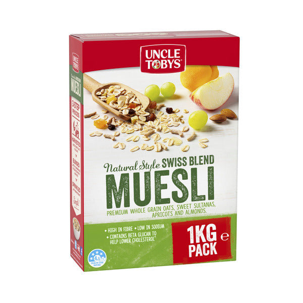 Uncle Tobys Natural Style Muesli | 1kg