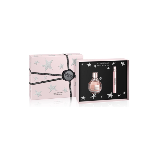 Viktor & Rolf Flowerbomb Eau De Parfum 50ml 2 Piece Gift Set