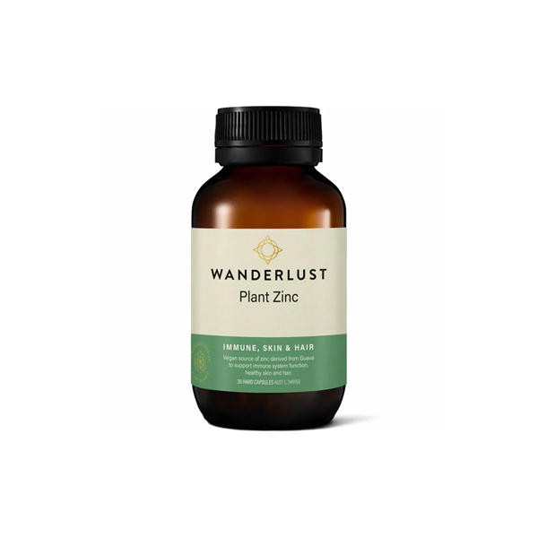 Wanderlust Plant Zinc 30 Capsules