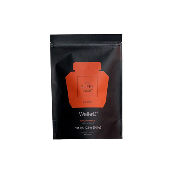 WelleCo The Super Elixir Daily Greens Refill Blood Orange 300g