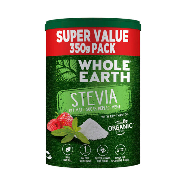 Whole Earth Stevia Sugar Replacement Super Valuepack | 350g