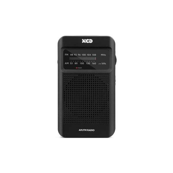 XCD Portable AM/FM Radio