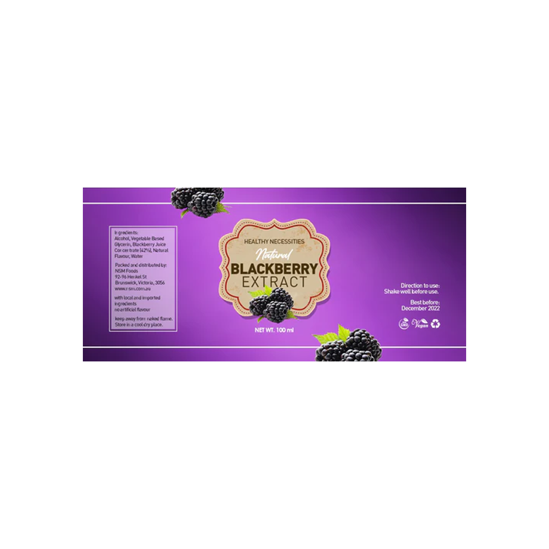 Natural Blackberry Extract