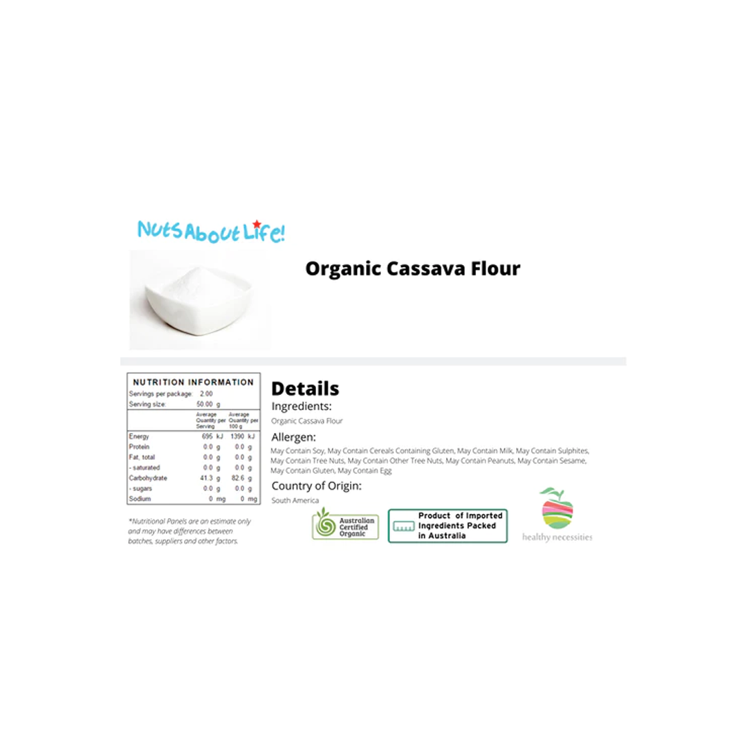 Organic Cassava Flour | 1Kg