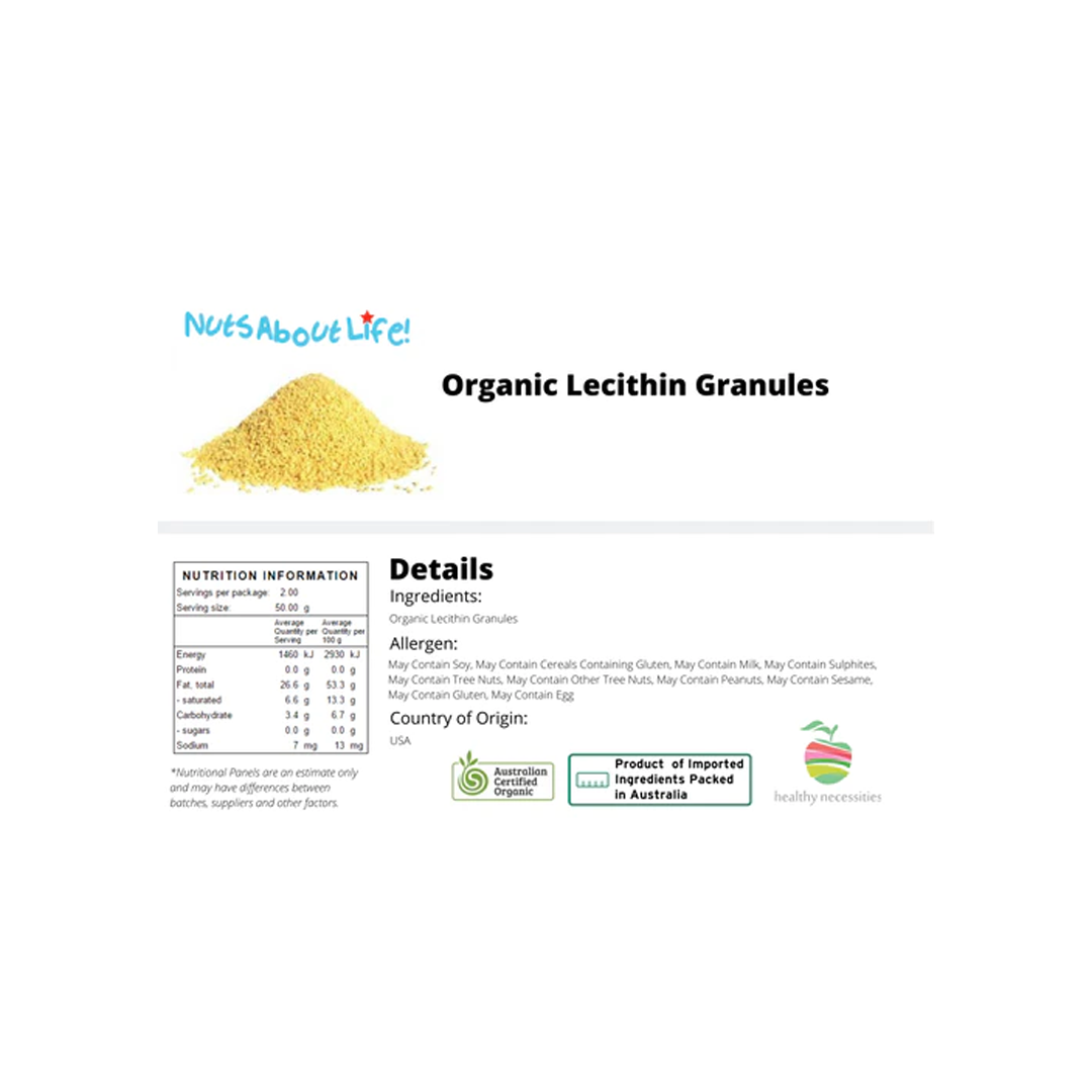Organic Lecithin Granules | 1Kg