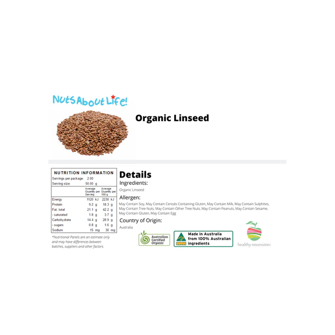Organic Linseed (flax) | 1Kg