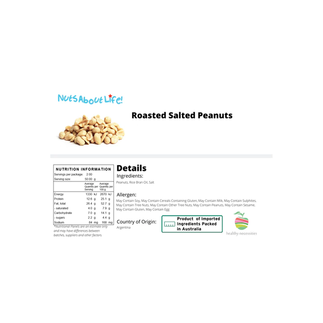 Roasted Peanuts Salted | 1Kg