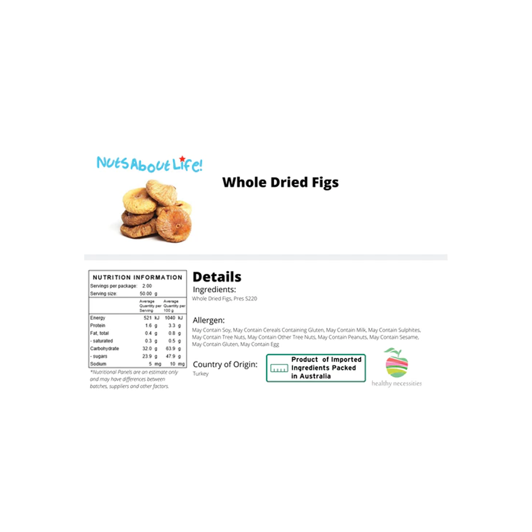 Whole Dried Figs | 1Kg