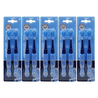10pc EPL Manchester City F.C. Kids Soft Toothbrush Dental Teeth Oral Care 3+