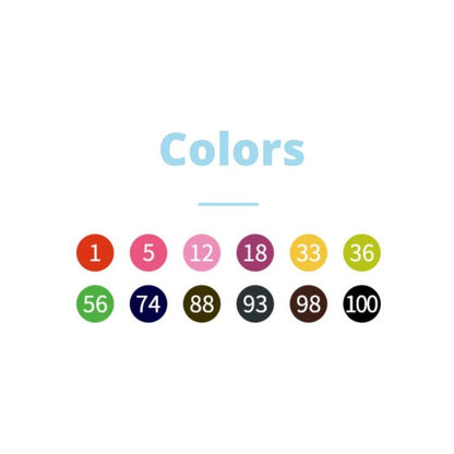 12 Colour Brush Pen Watercolor Art Drawing Painting Artist Sketch Manga Marker