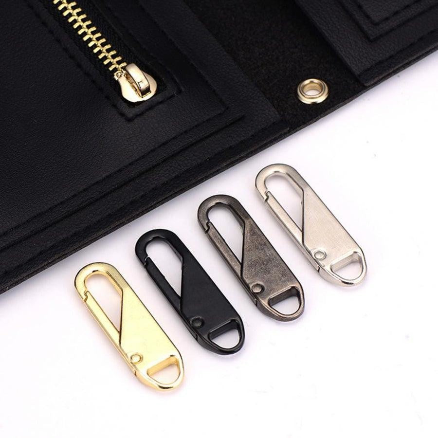 12 Pcs Zipper Slider Puller Zipper Repair Kit Removable Zipper Pull Tabs For Clothing-4 Color