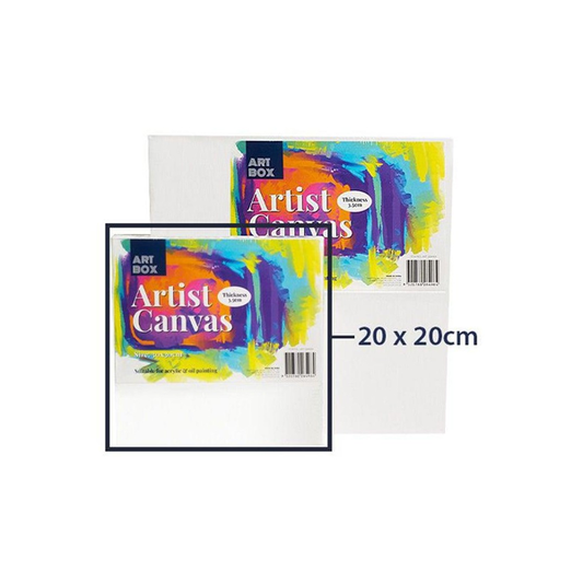 12x Thick Artist Blank Canvas Oil Acrylic Painting 20X20 Stretched Art Paint