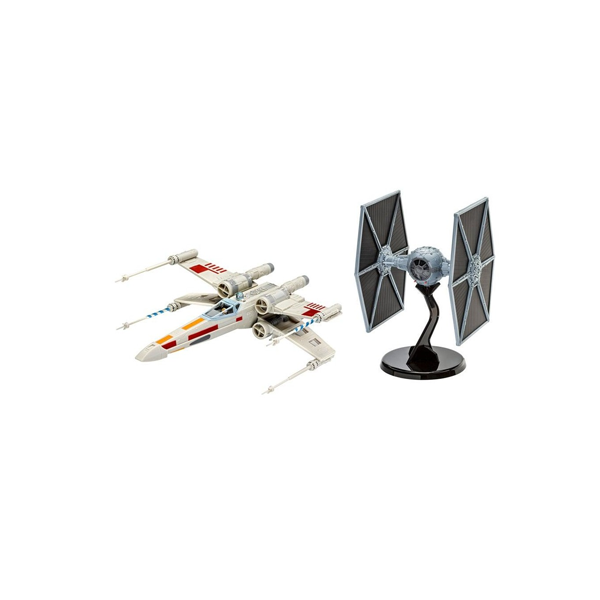 2pc Revell Collector Set Star Wars X-Wing Fighter & Tie Fighter Level 3 10y+