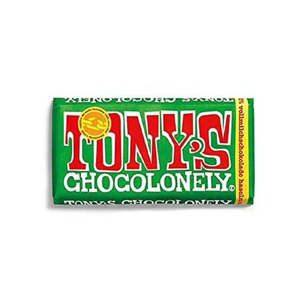 Tonys Chocolonely Milk Hazelnut 15 x 180g box
