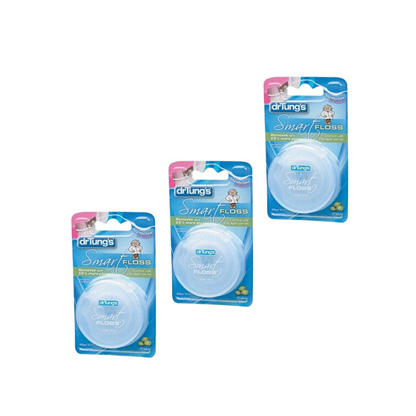 3x Dr Tung's Smart Dental Floss Chemical Free Oral Teeth Care Natural Flosser