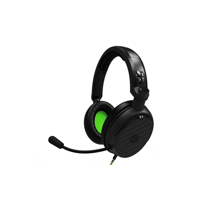 4Gamers C6-100 Gaming Headset - Black Green