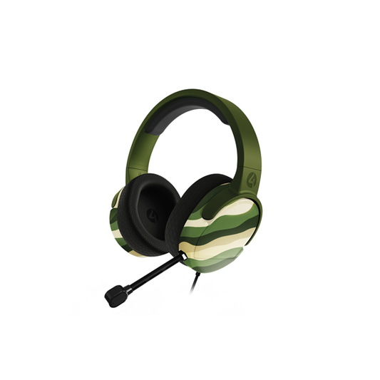 4Gamers Panther Wave Premium Gaming Headset - Forest