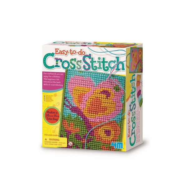 4M Easy-To-Do Craftwork Cross Stitch Kit Kids