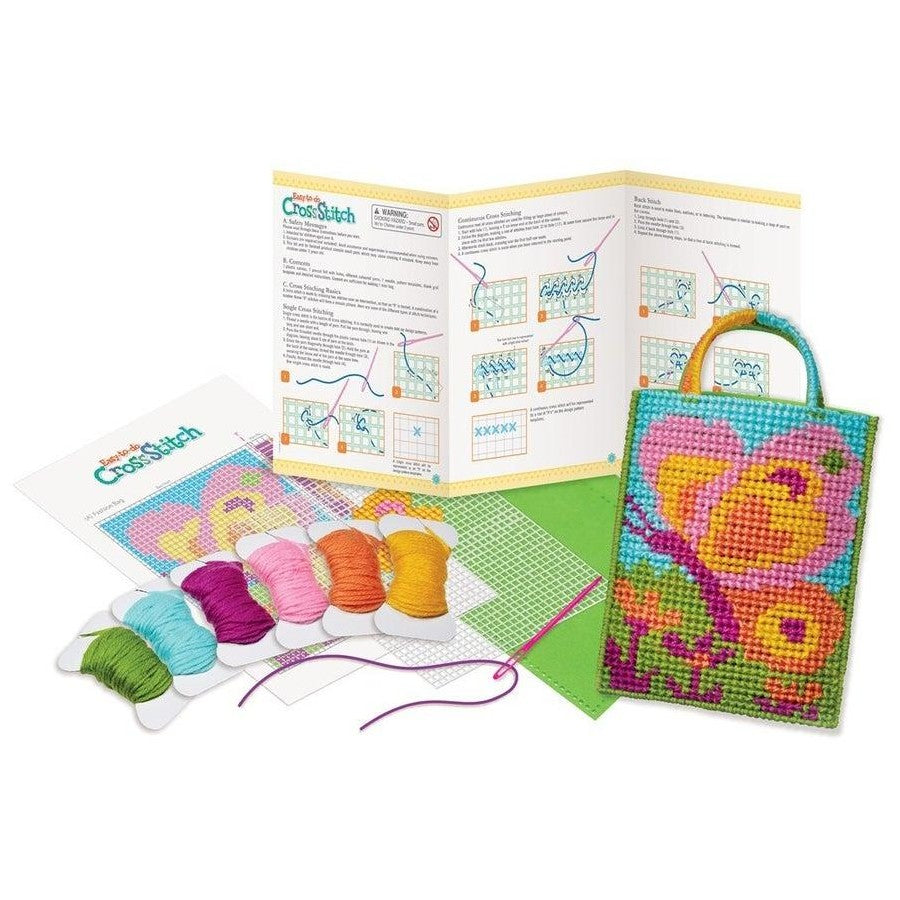 4M Easy-To-Do Craftwork Cross Stitch Kit Kids