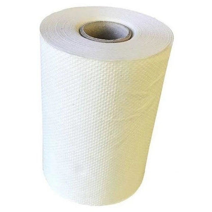 A&C Gentility Paper Hand Towels Roll 180mmx80m 1ply 16 Rolls Embossed AC-8018