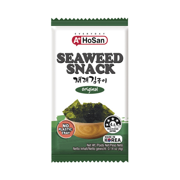 A+ Hosan Original Seaweed Snack | 4g x 2 Pack