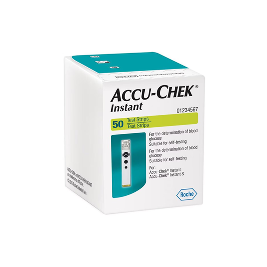 Accu-Chek Instant Blood Glucose Test Strips 50 Strips