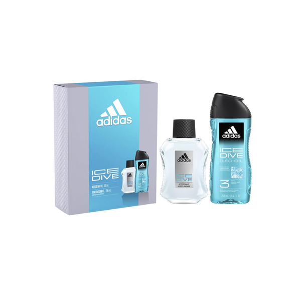 Adidas Ice Dive Eau de Toilette 100ml 2 Piece Set