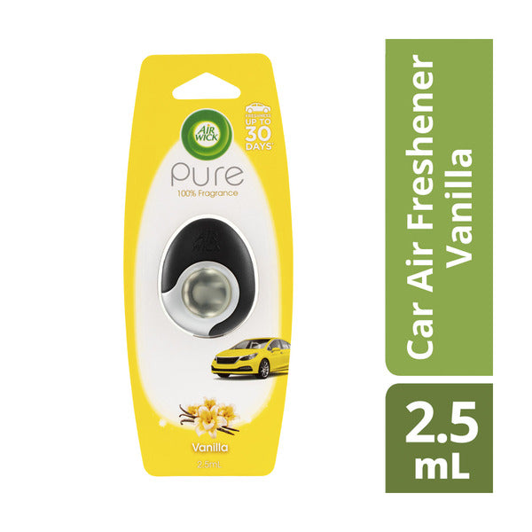 Air Wick Pure Vanilla Car Air Freshener | 1 pack