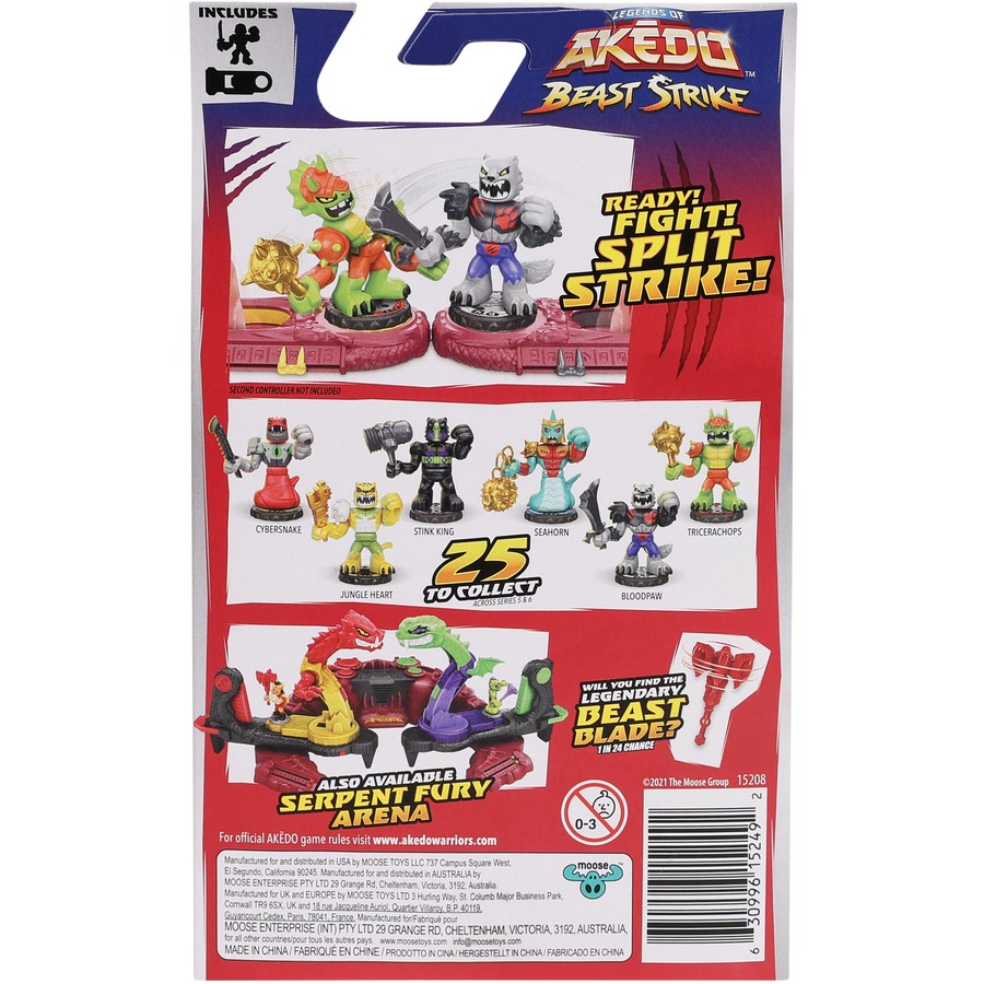 Akedo Beast Strike 1 Player Pack wih Battle Controller – Shop