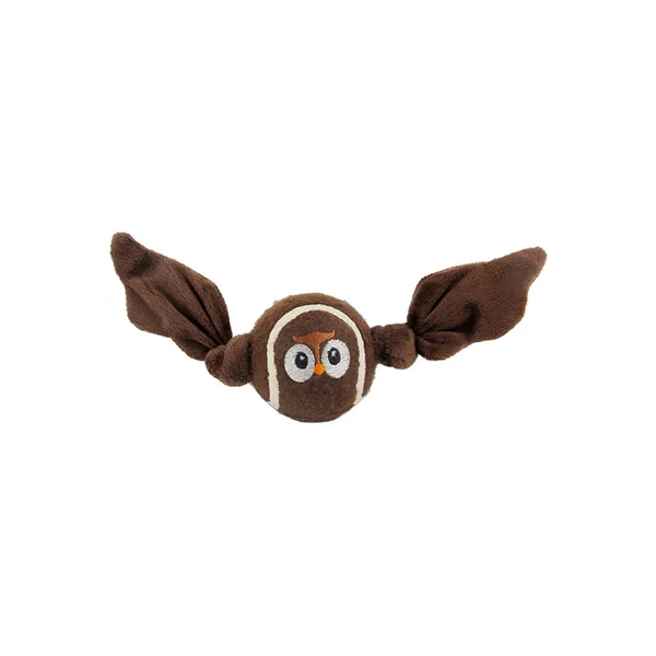 All Day Winged Owl Ball Dog Toy