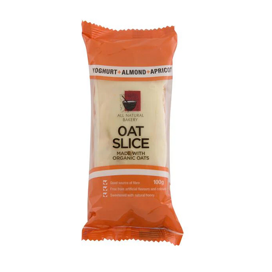 All Natural Bakery Apricot Almond Yoghurt Oat Slices | 100g