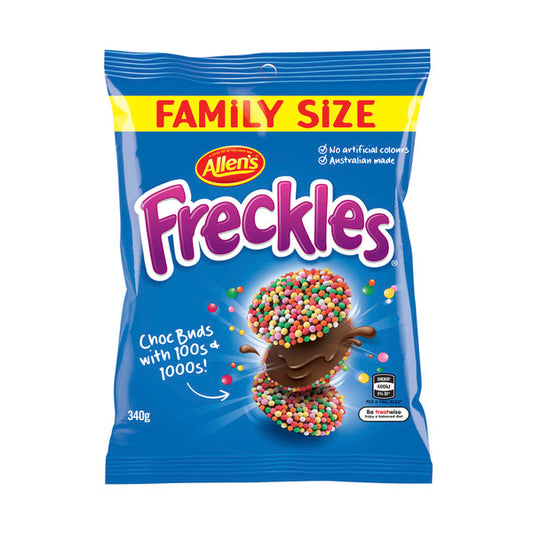 Allen's Lollies Family Size Value Pack Freckles | 340g