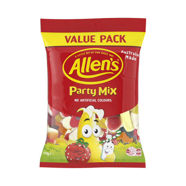 Allen's Lollies Large Value Bag Party Mix | 470g