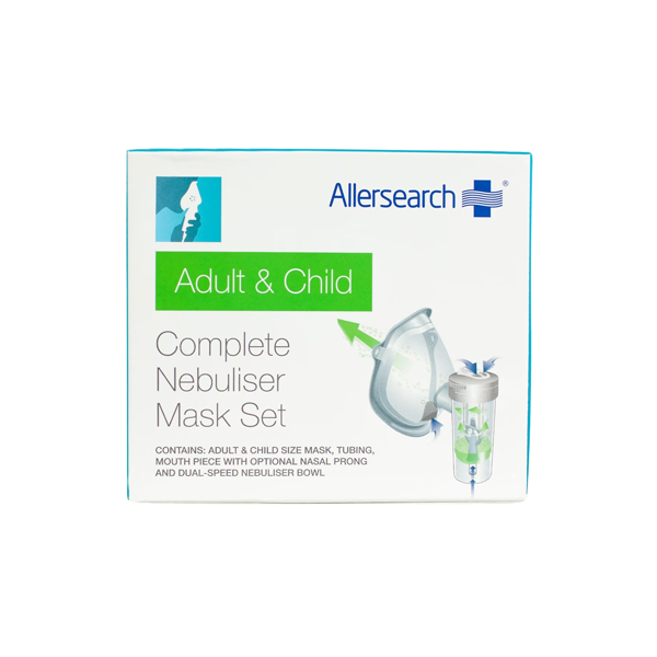 Allersearch Complete Nebuliser Mask Set