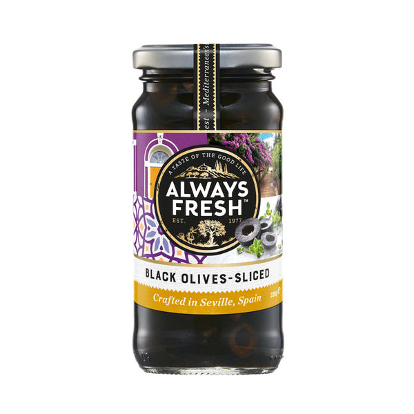 Always Fresh Black Olives Sliced | 235g